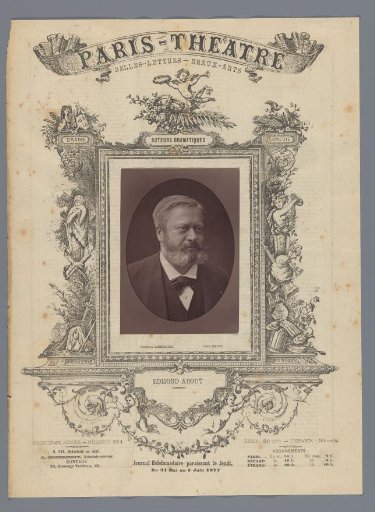 Portrait of Edmond About