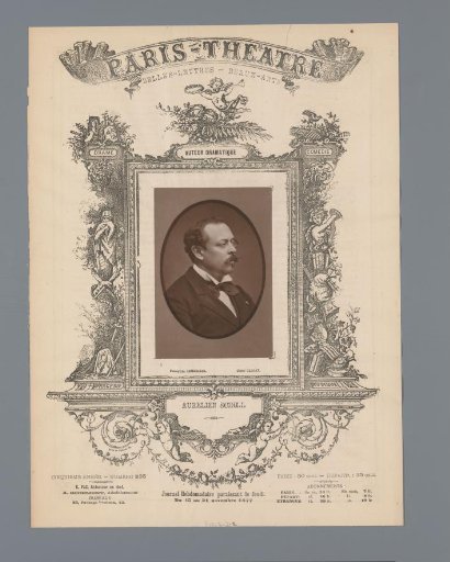 Portrait of Aurélien Scholl