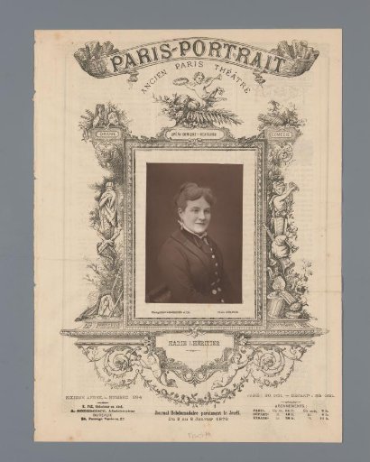 Portrait of Marie Lhéritier