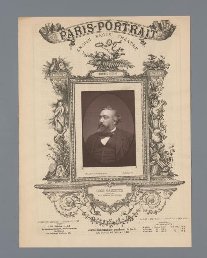 Portrait of Léon Gambetta