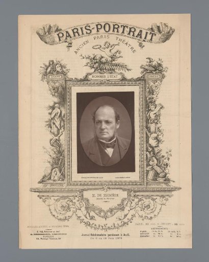 Portrait of Émile de Marcère