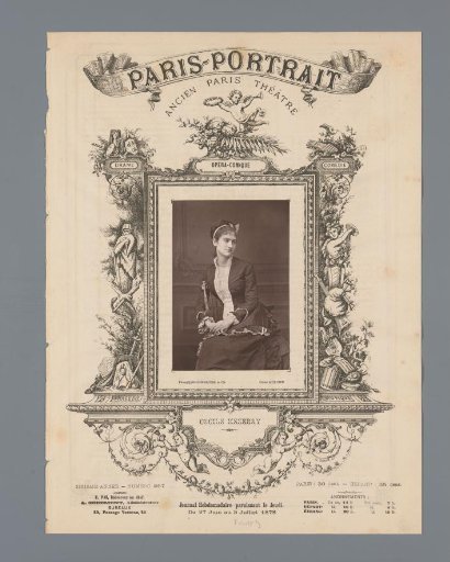 Portrait of Cecile Mezeray