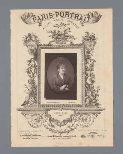 Portrait of Adèle Isaac