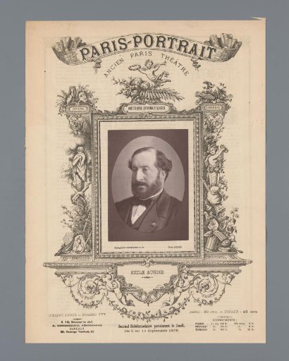 Portrait of Emile Augier