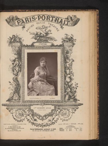 Portrait of Juliette Adam