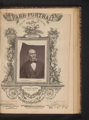Portrait of Edme Charles Philippe Lepère