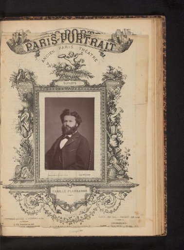 Portrait of Camille Flammarion