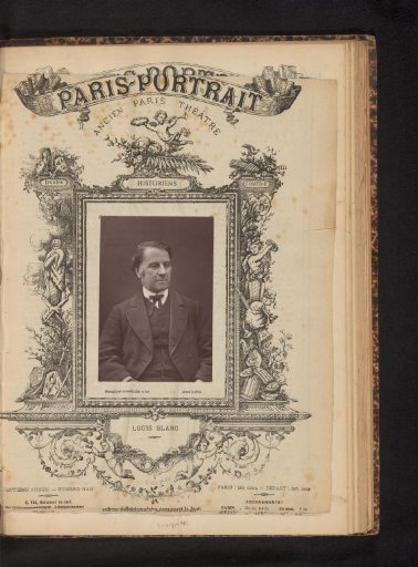 Portrait of Louis Blanc