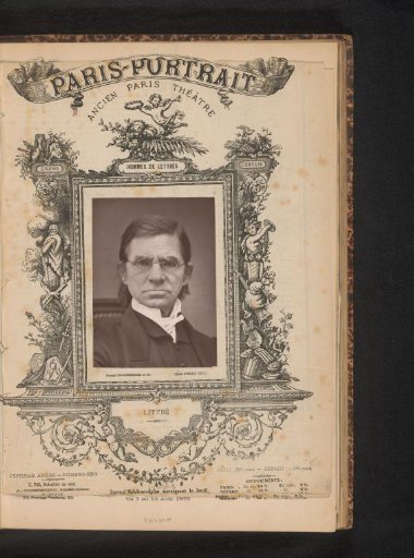 Portrait of Émile Littré