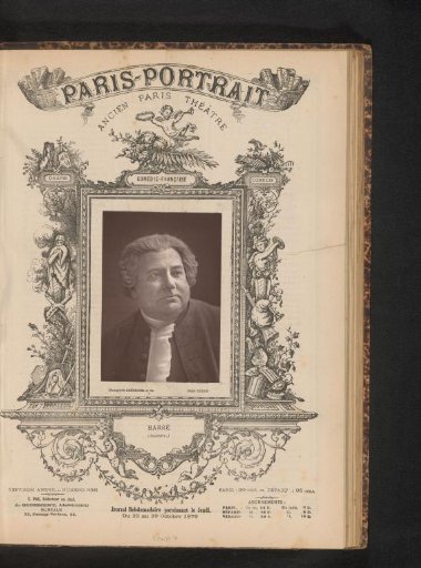 Portrait of Barré