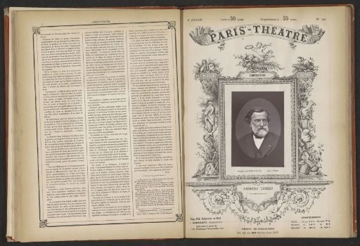 Portrait of Ambroise Thomas