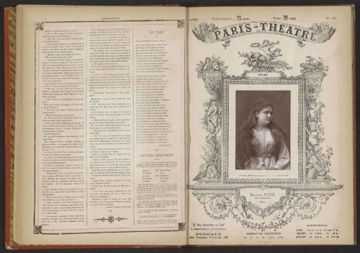 Portrait of Marguerite Baux as Marguerite in Faust