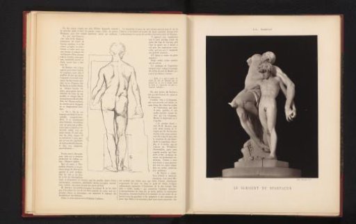 Sculpture 'Le serment de Spartacus' by Louis-Ernest Barrias