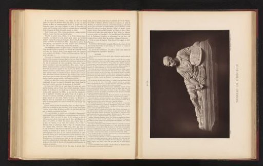 Sculpture 'Tombeau de Géricault' by Antoine Étex