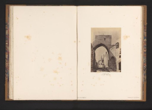 Photographic reproduction of the painting 'Jerusalem, the Ecce Homo arch' by Conway Shipley