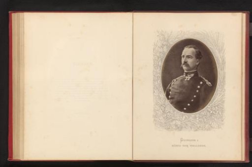 Portrait of George I, King of Greece