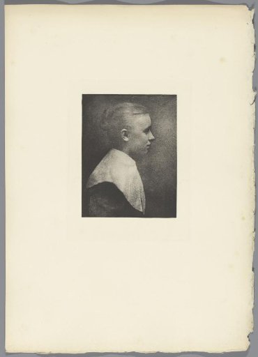Portret van een onbekend Nederlands meisje