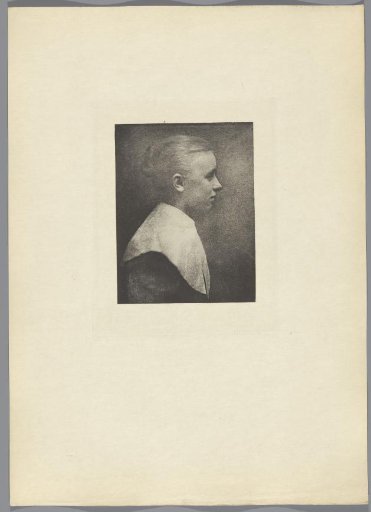 Portret van een onbekend Nederlands meisje