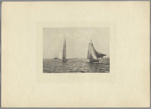 Seapiece with Sailing Ships
