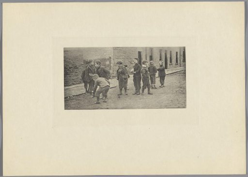 Boys Playing in the Street