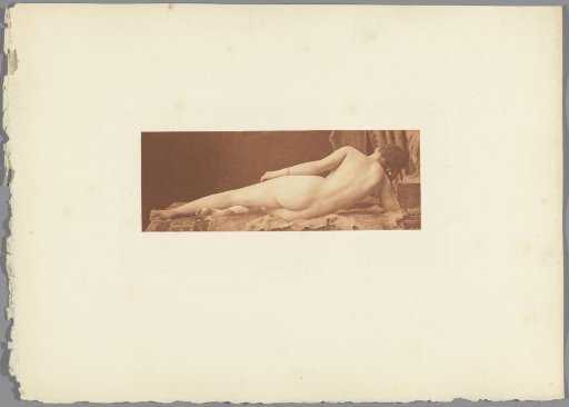 Female nude seen from the back