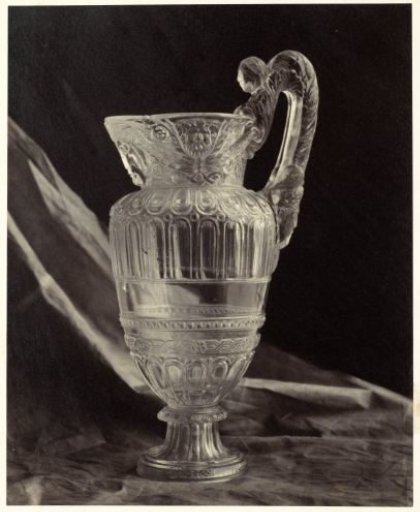 16th-century jug of rock crystal