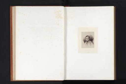 Photographic reproduction of a drawn self-portrait by Paul Delaroche
