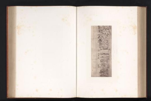 Photographic reproduction of a drawing study for the Hemicycle by Paul Delaroche