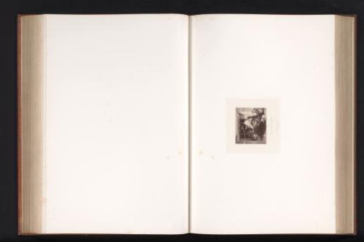 Photographic reproduction of a drawing of a prisoner by Paul Delaroche