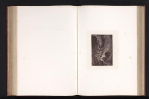 Photographic reproduction of a drawing of a shipwreck by Paul Delaroche