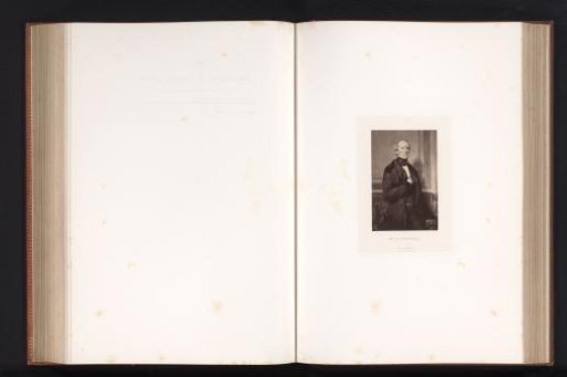Photographic reproduction of a painted portrait of James Mallet by Paul Delaroche