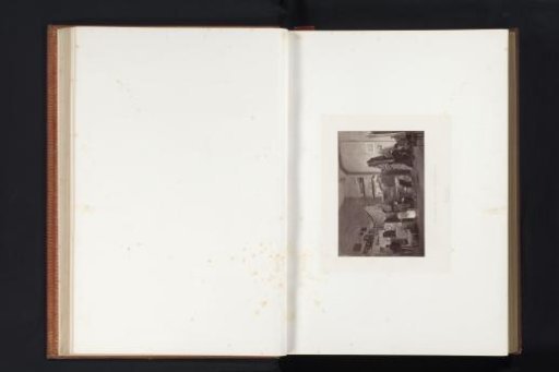 Photographic reproduction of a painting from the studio of Paul Delaroche by Louis Roux