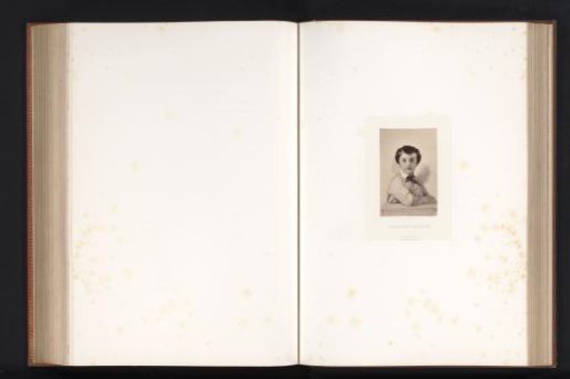 Photographic reproduction of a painted portrait of Philippe Delaroche by Paul Delaroche