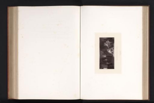 Photographic reproduction of a print after a painting of Mary fainting by Paul Delaroche