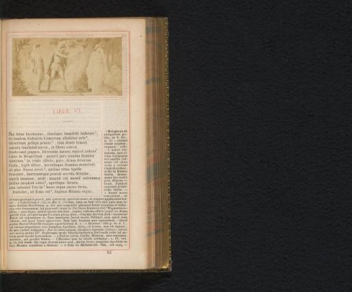 Photographic reproduction of a painting depicting Aeneas seeing the shade of Dido in the underworld, scene from Virgil's Aeneid