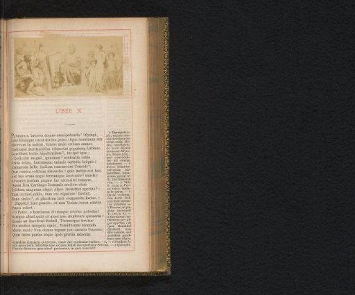 Photographic reproduction of a painting depicting an assembly of the Greek gods, scene from Virgil's Aeneid