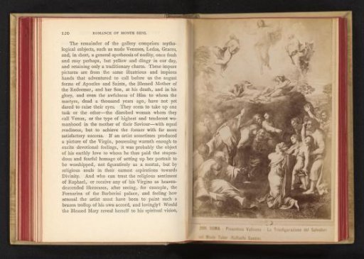 Photographic reproduction of the painting 'The Transfiguration' by Raphael