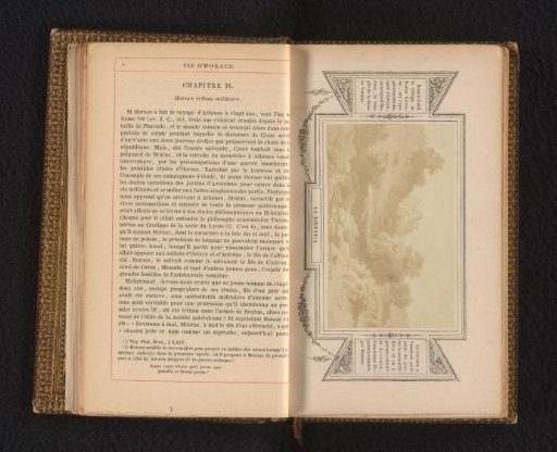 Photographic reproduction of an illustration of the landscape at La Digentia