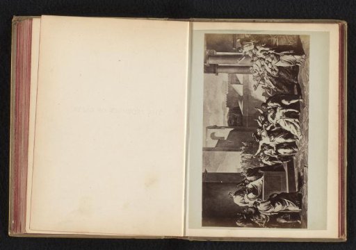 Photoreproduction of a painting of a judgment, possibly the Judgment of Solomon