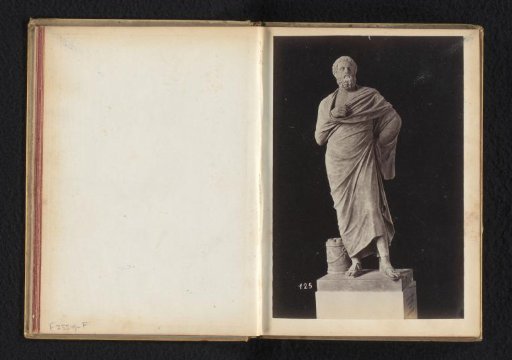 Statue of a Bearded Man in a Toga in the Vatican Museums, Vatican City
