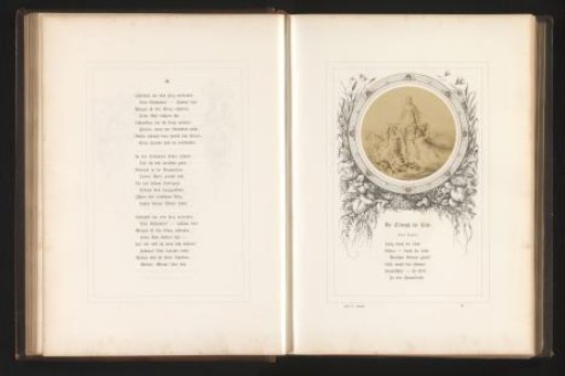 Photographic reproduction of the drawing The Triumph of Love by Arthur von Ramberg