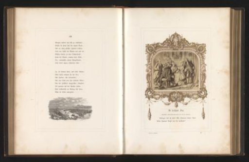 Photographic reproduction of the drawing The Famous Woman by Arthur von Ramberg