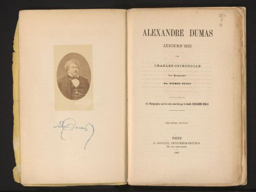 Portrait of Alexandre Dumas