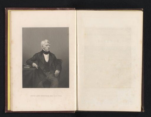 Reproduction of a photographic portrait of Henry Brougham