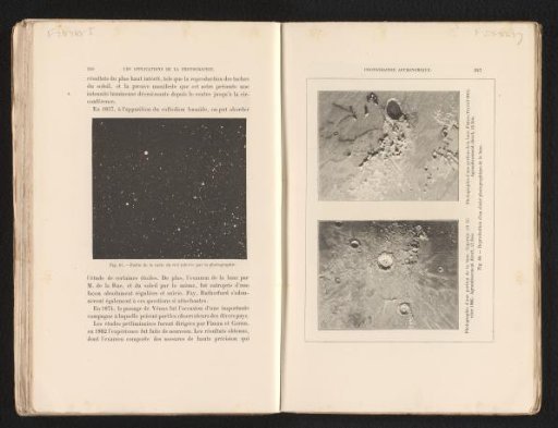 Part of the sky with celestial bodies