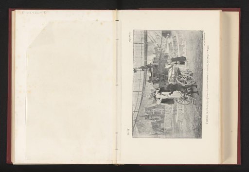 Scene from a play about Jeanne d'Arc at the Hippodrome de Longchamp, Paris