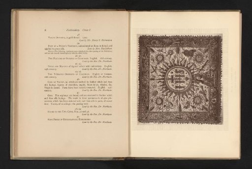 Embroidered chalice veil