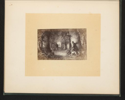 Photographic reproduction of a painting illustrating Van Lennep's The Divine Judgment by Johannes Stroebel