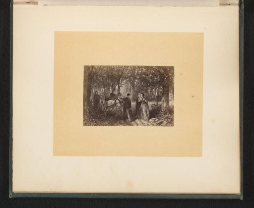Photographic reproduction of a painting illustrating Van Lennep's Klaasje Zevenster by Mari ten Kate