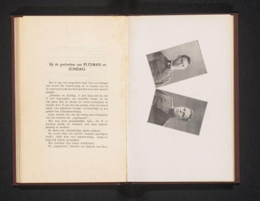 Two portraits of two unknown cadets at the Royal Military Academy in Breda
